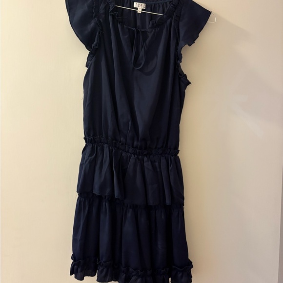 TCEC Navy Ruffled Dress - Picture 2 of 3